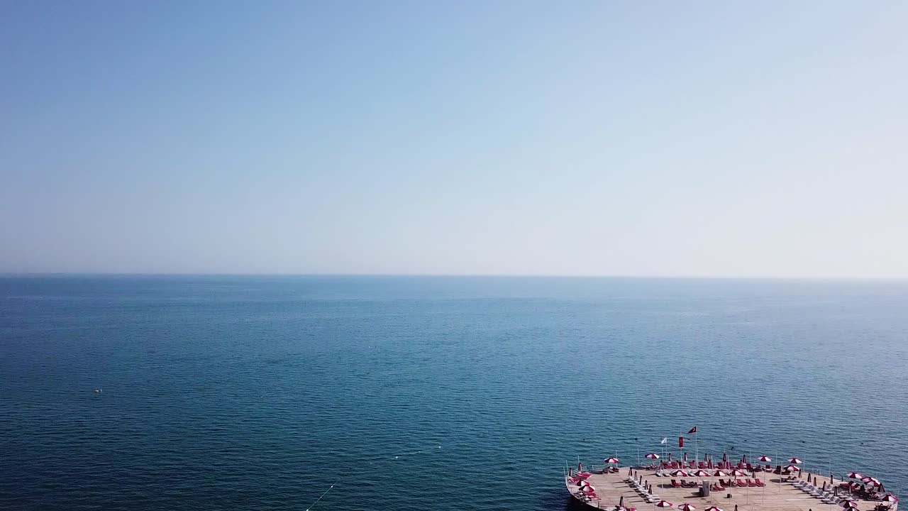 круговая плавучая пляжная платформа