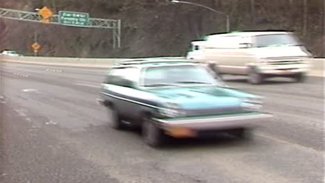 1983 highway traffic in portland, oregon