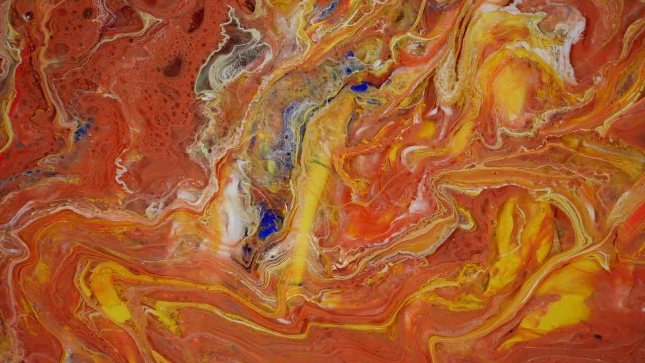 Fundo abstrato de pintura em tinta acrílica