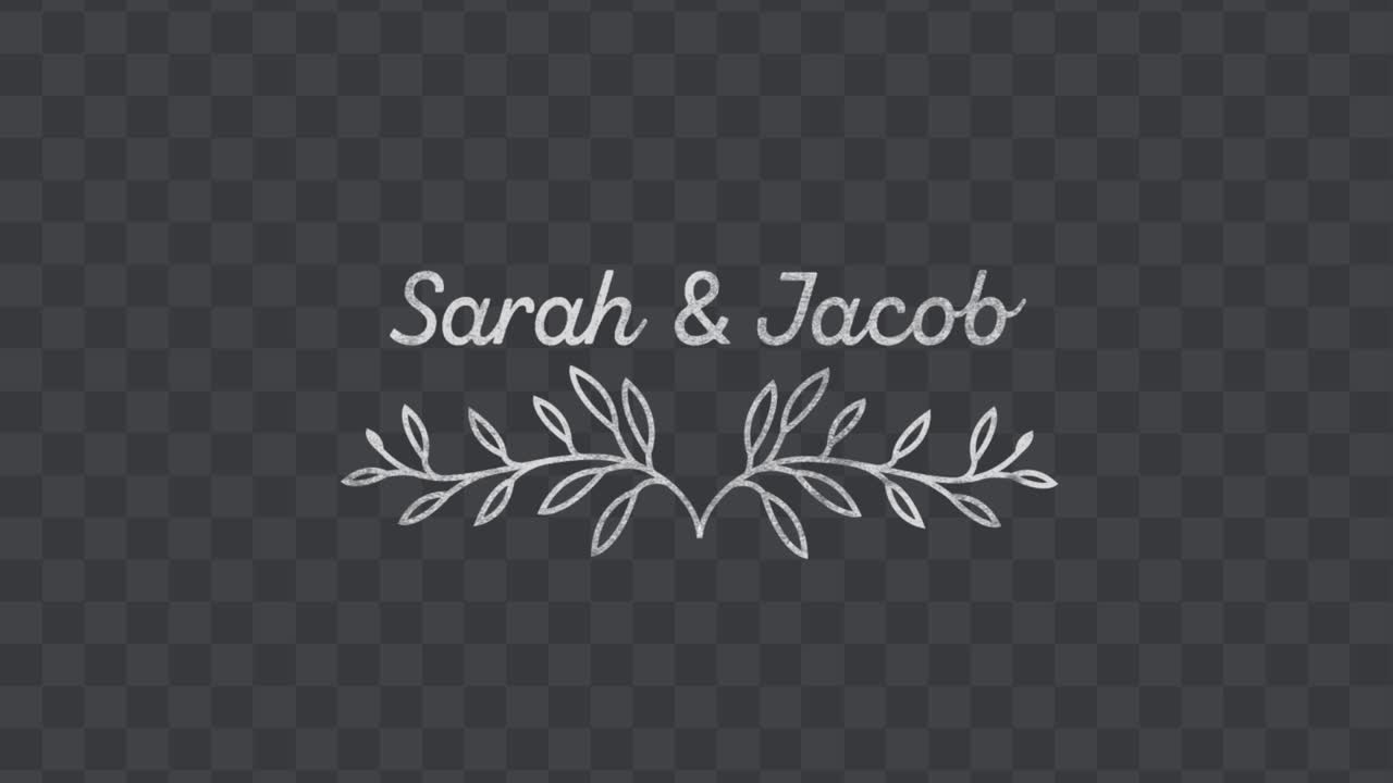 Wedding Title 03 Adobe After Effects 2023 Resolution 3840×2160