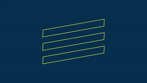 texto de introducción de animación lunes cibernético sobre moda azul y fondo minimalista con líneas geométricas