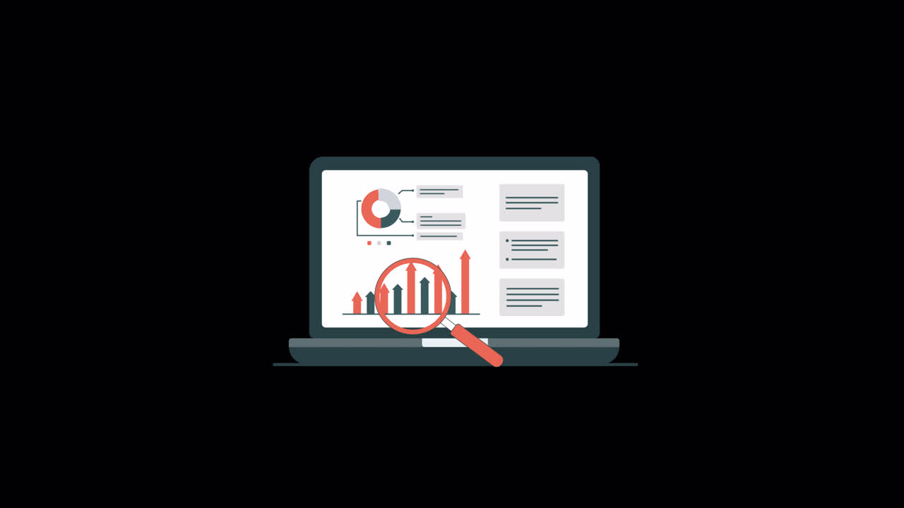 Analisis Data Digital dan Pelaporan pada Layar Laptop