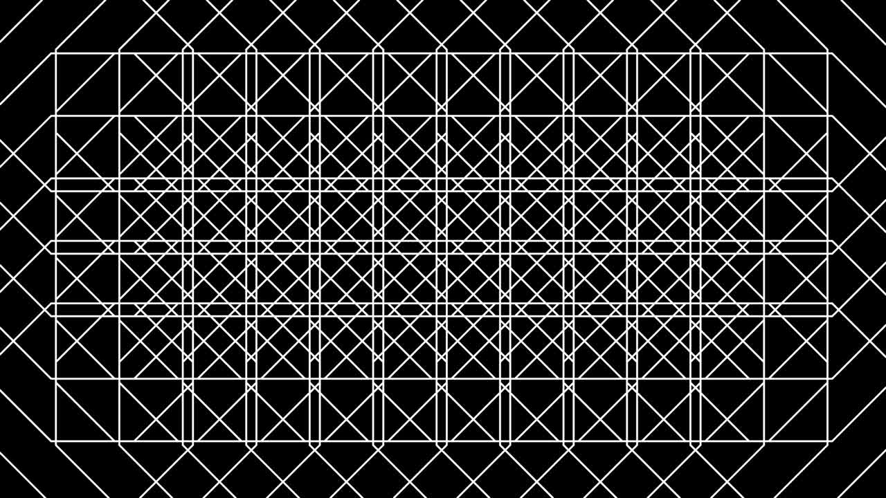 Endless Octagon Kaleidoscope Pattern Background Pattern