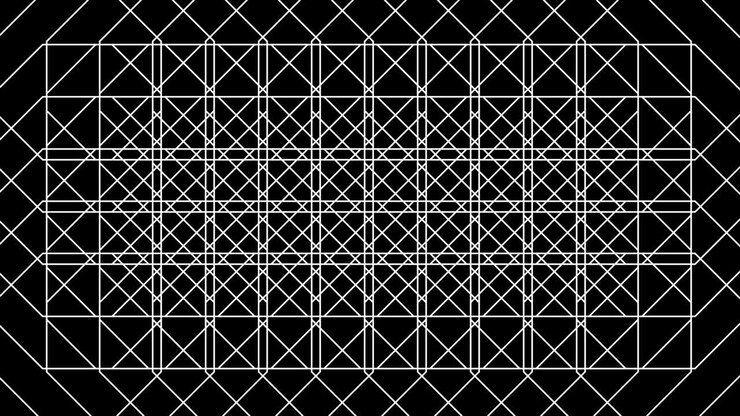 Endless Octagon Kaleidoscope Pattern Background Pattern