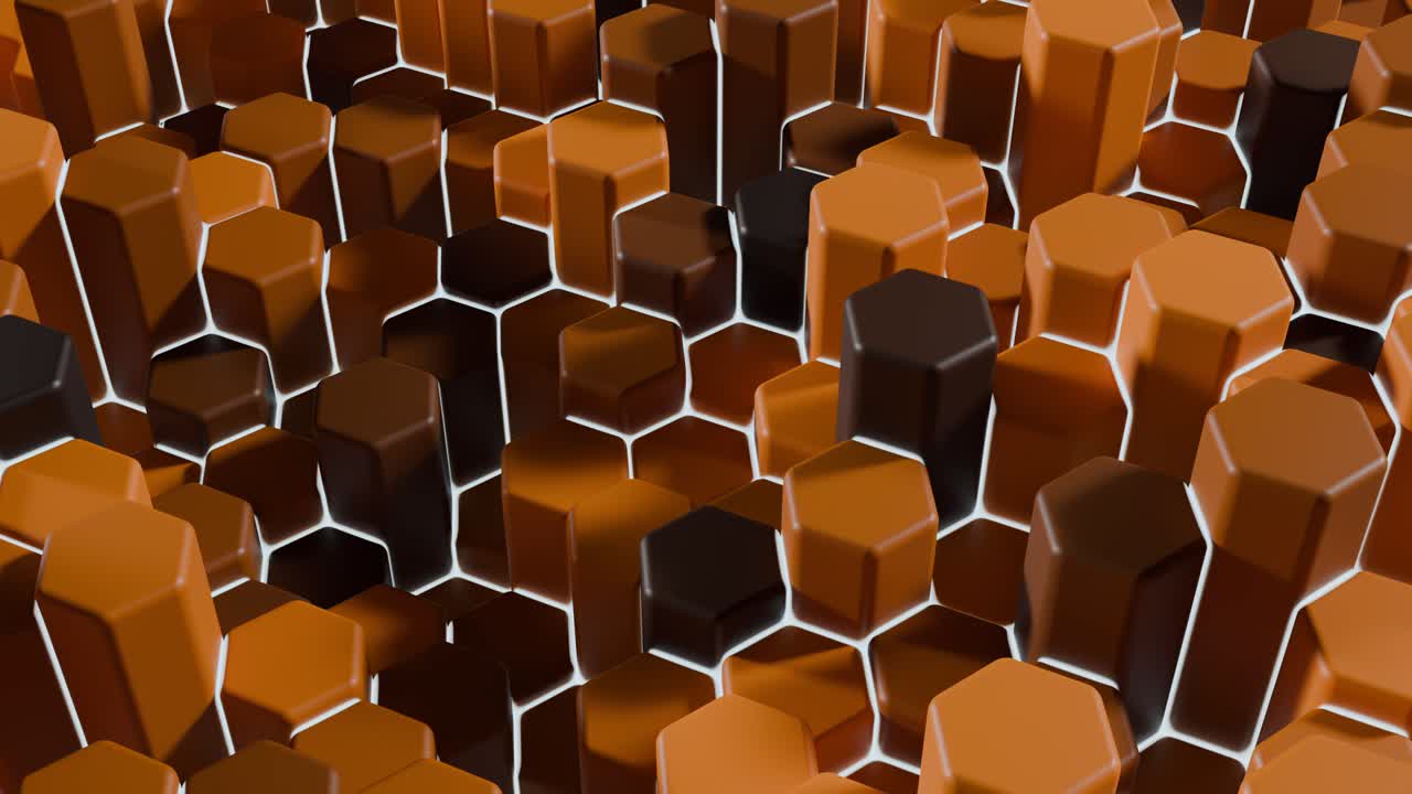 абстрактный трехмерный шестиугольный рисунок