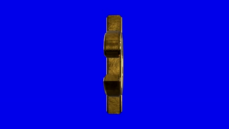 spinning cent sign screen