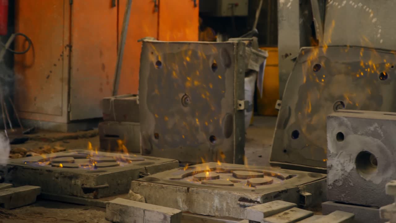 moldes a ser aquecidos na oficina 4k