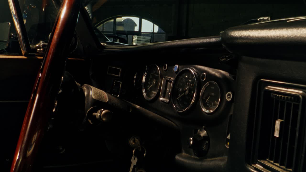 interior de automóviles clásicos