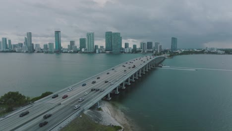 downtown miami aerial view