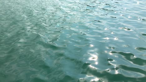 sun reflected in calm sea