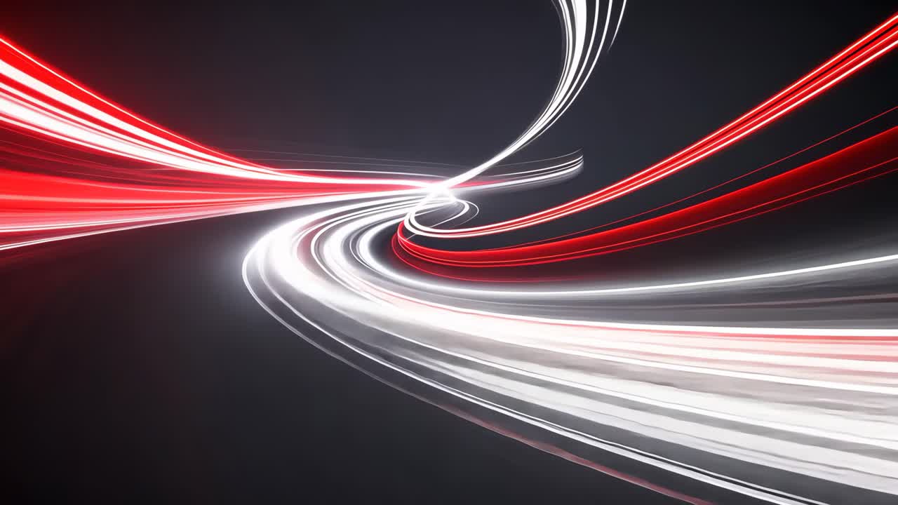 senderos de luz abstractos