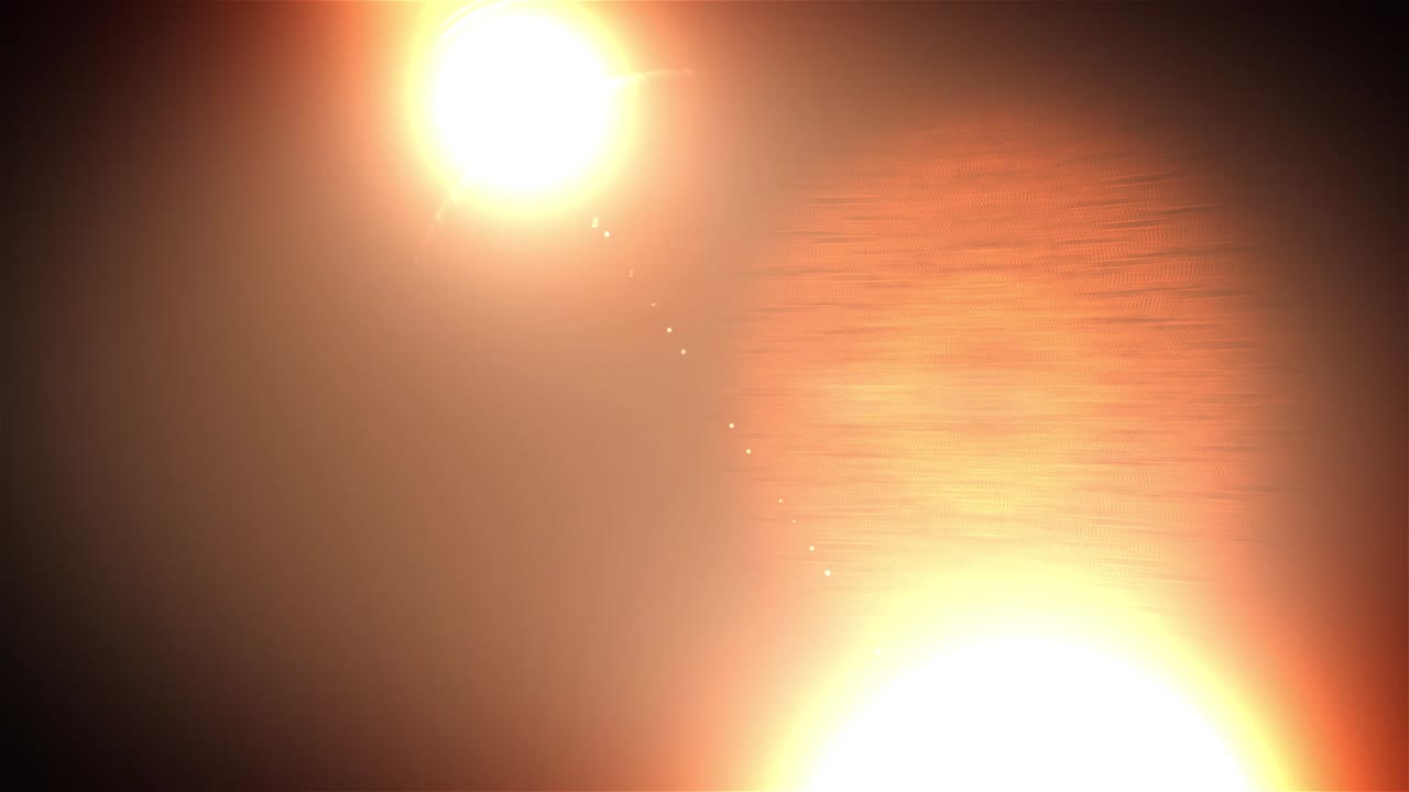 Abstract Light and Text Effects