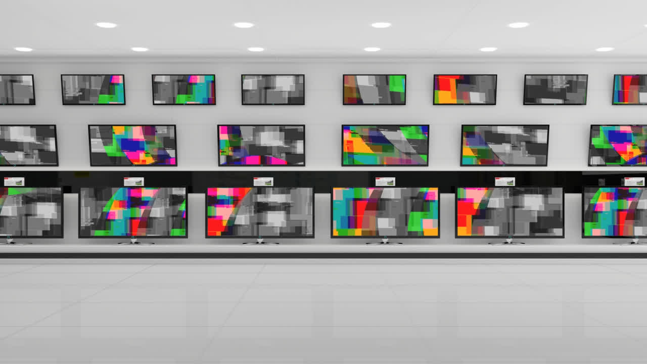 정적 화면을 가진 lcd 화면