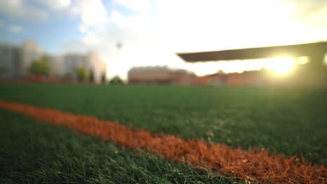 Marcas-De-Esquina-De-Campo-De-Fútbol-Antes-Del-Partido