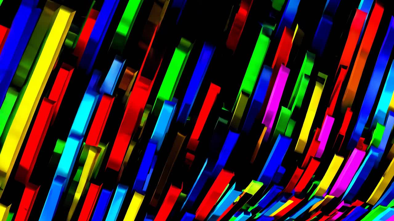 추상적인 다채로운 기하학적 모양