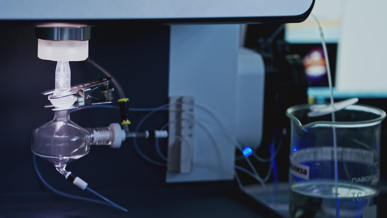 configuración del equipo de laboratorio