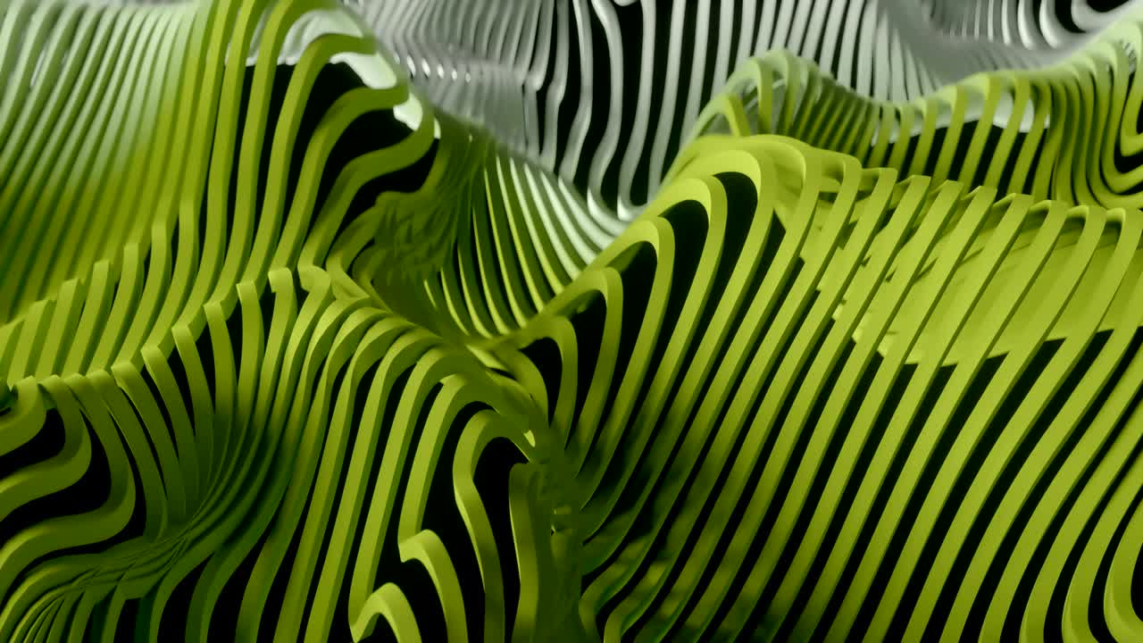 la red neuronal abstracta de 4k.