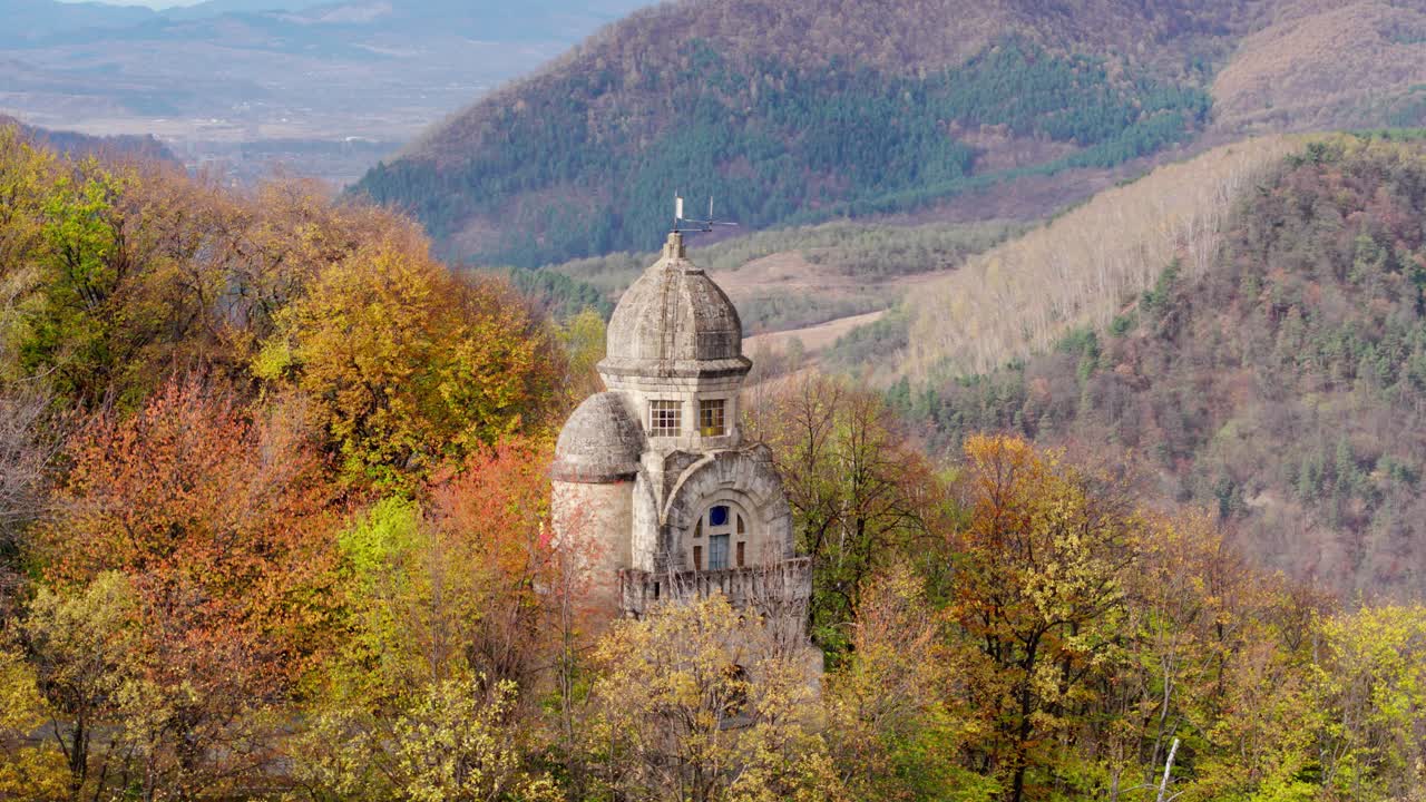 Building Surrounded by Autumn Trees