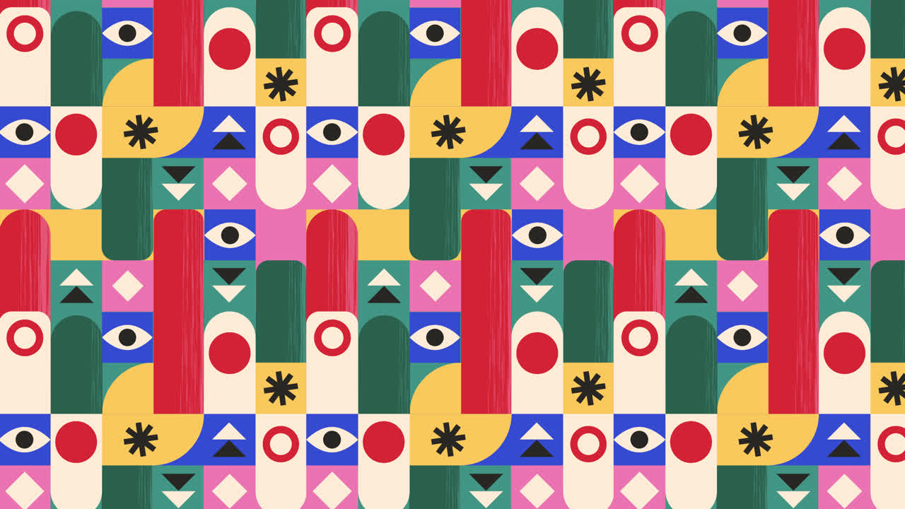 patrón abstracto geométrico