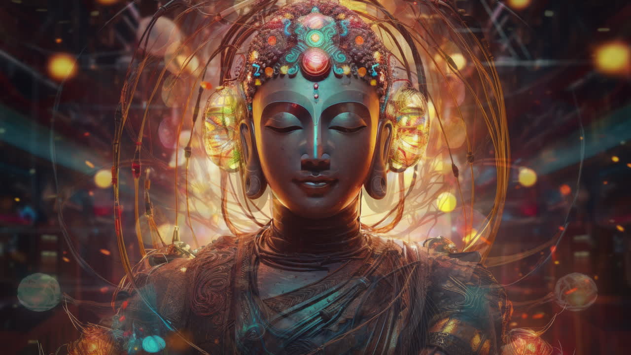 estatuas de buda generadas con ai