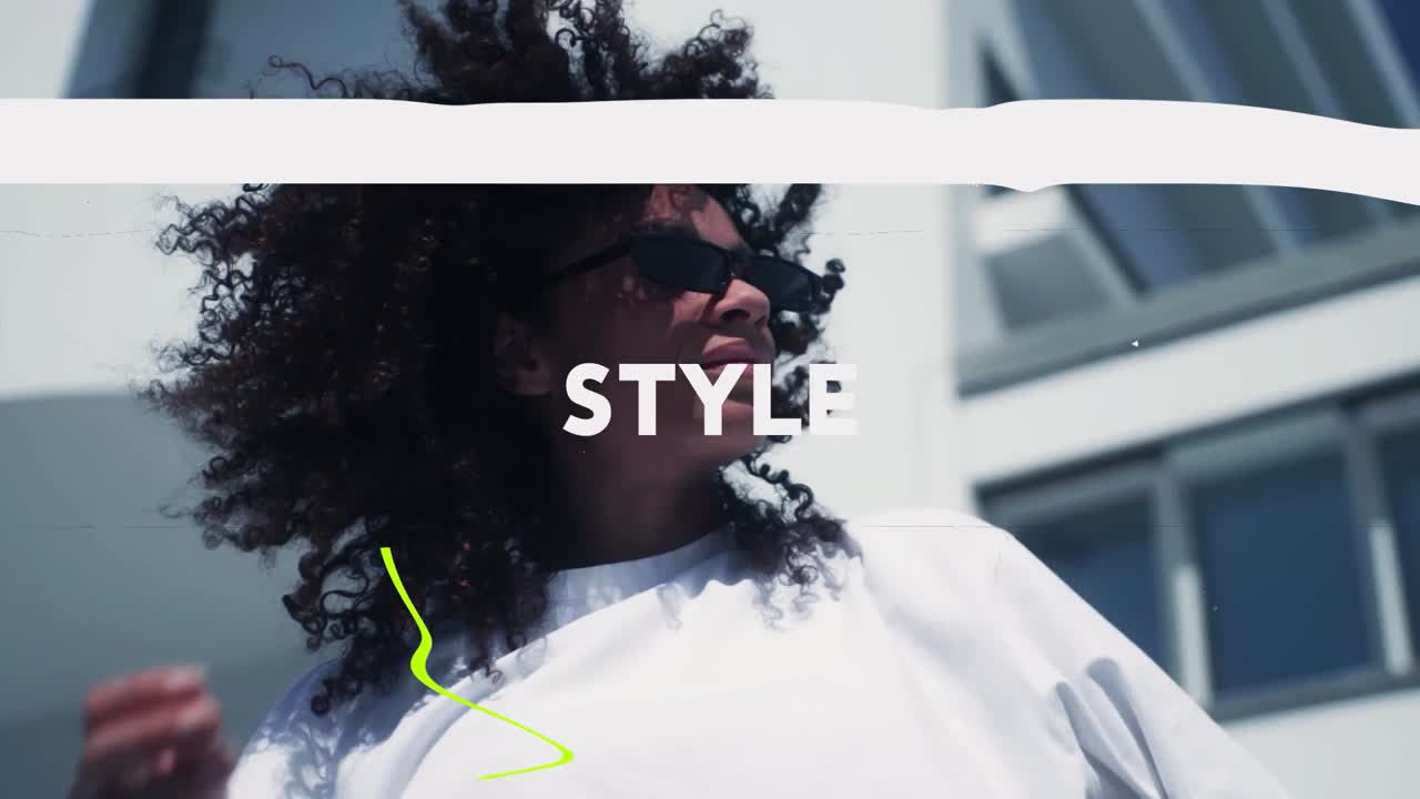Dynamic Urban Street Style Montage with Young People