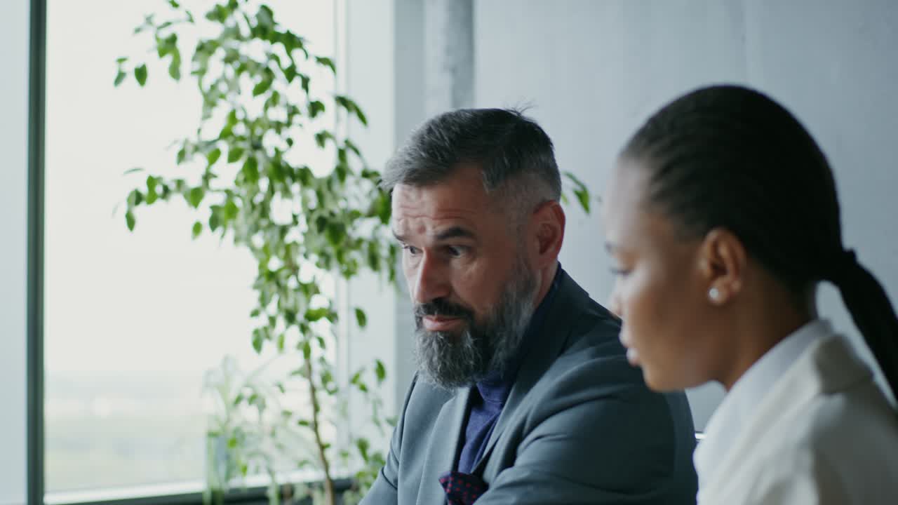 reunión de negocios en la oficina
