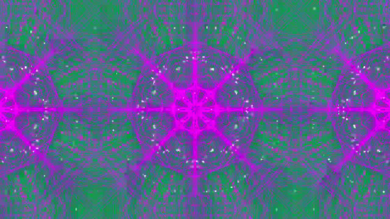 Purple kaleidoscope shapes moving in seamless loop