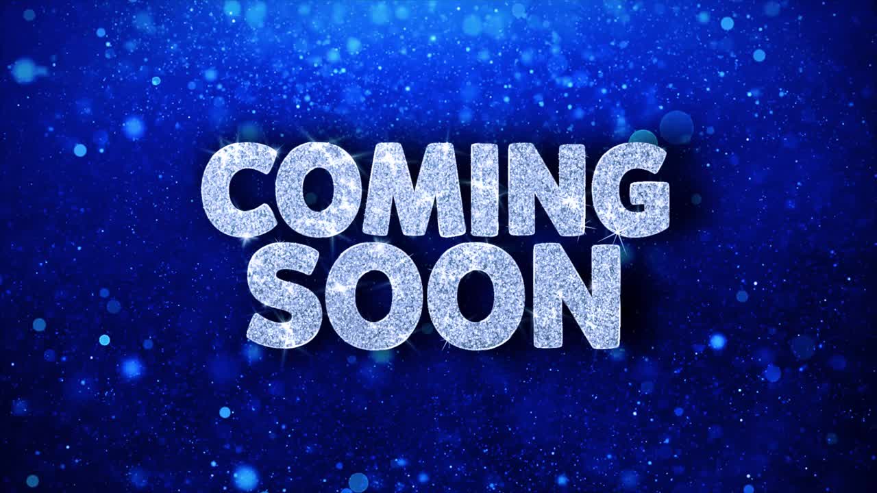 Coming Soon Graphic Design | Premium Stock Video Footage