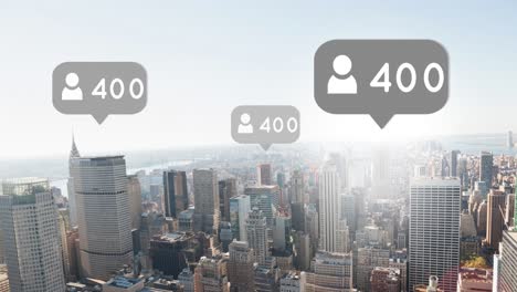 siga el icono y los números contando hasta 4k