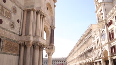 venetian clock tower and architecture