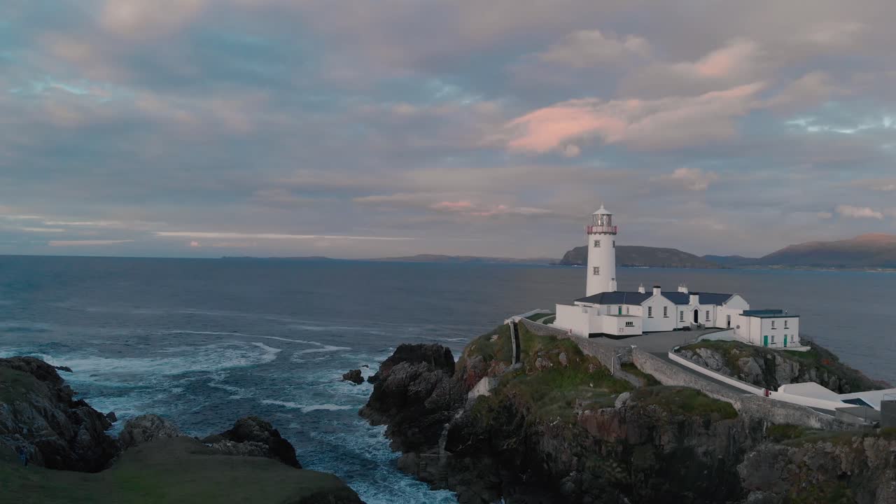 cabeza de fanad en el faro de donegal irlanda