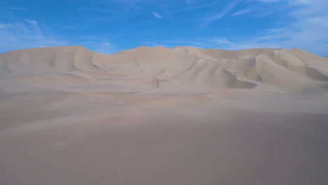 imágenes de drones de las dunas dumont desierto de mojave sur de california