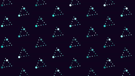 Digital-futuristic-triangles-pattern-with-rainbow-glitters-on-black-gradient