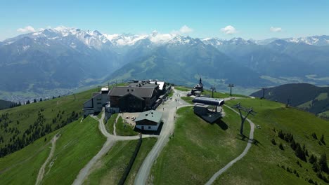 Die-Wunderschöne-österreichische-Landschaft-Bildet-Die-Kulisse-Für-Den-Ferienort-Schmittenhöhe