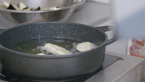 chef frying eggplant
shot in 2