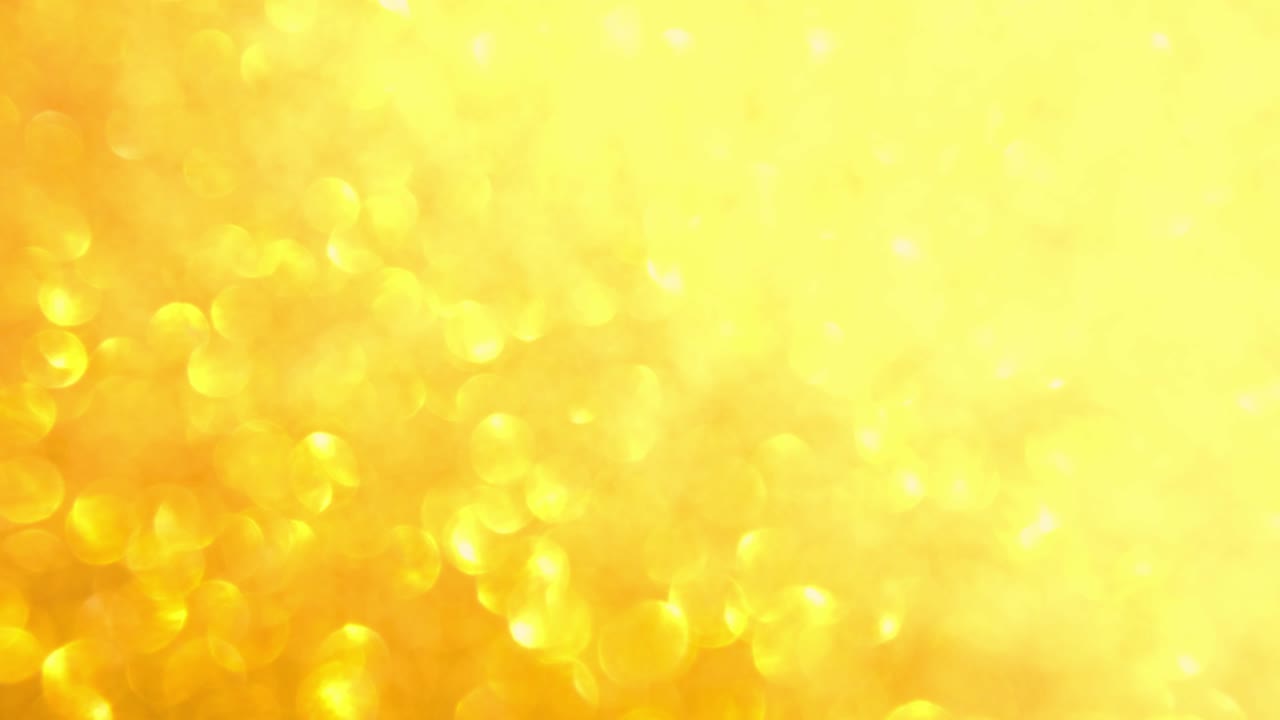 화려한 반이는 금색 배경과 함께 장식적 인 비중이없는 추상적인 황금 배경 - 텍스트를위한 축제 및 휴가 배경 - 4k 영상