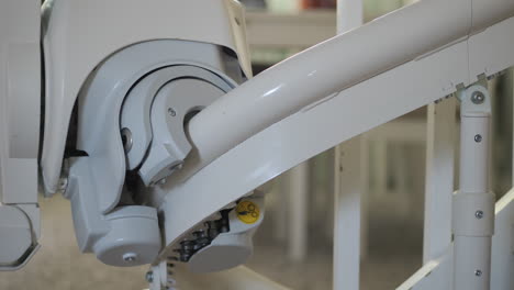 a child with a disability going up a stairway on a stairlift