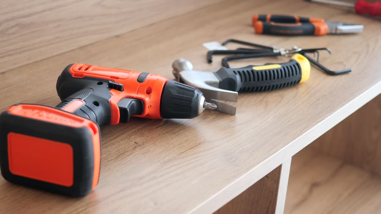 Tools on a Workbench