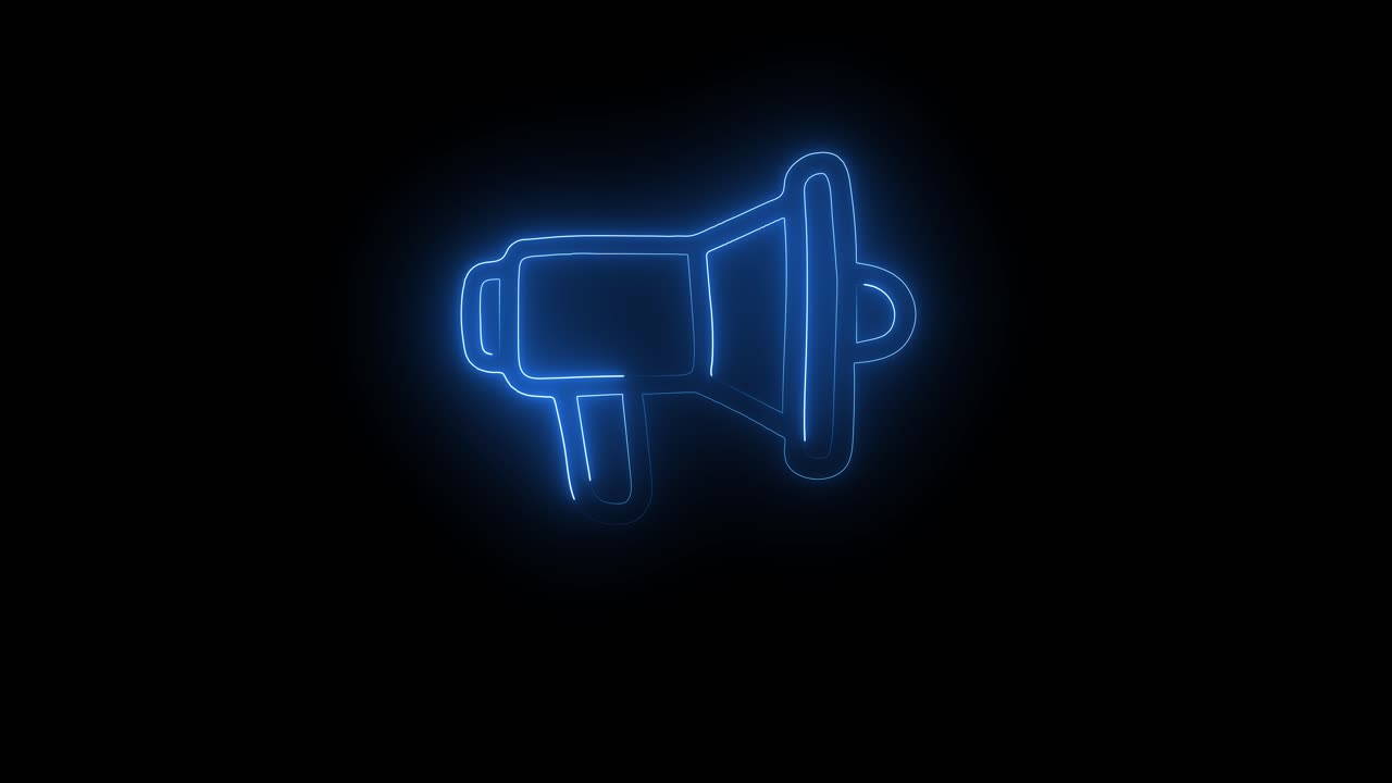 Neon Megaphone