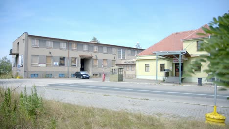 View-Of-The-Old-Soviet-Border-Post-Between-Schrattenberg-And-Valtice-At-Daytime---wide