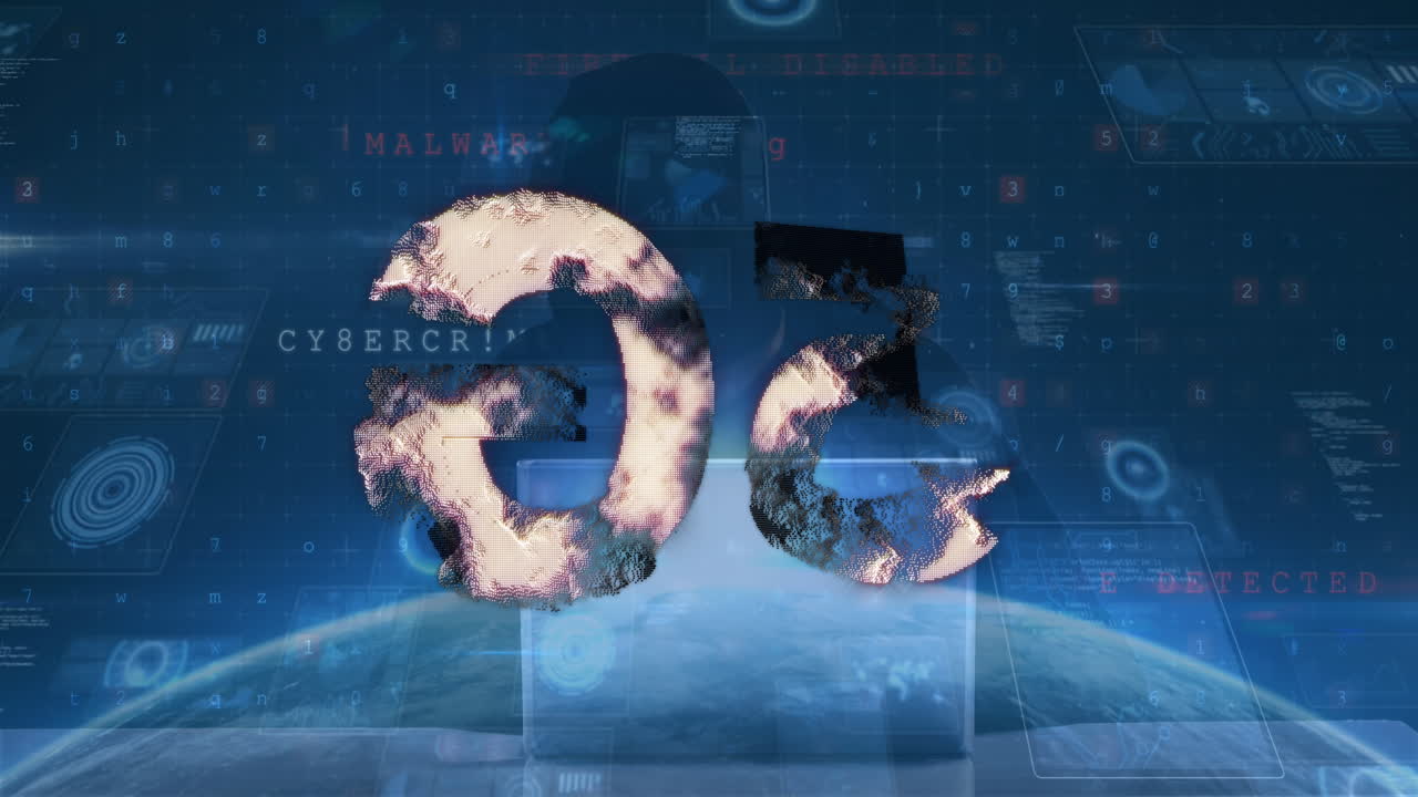 데이터 처리에 대한 5g 텍스트의 애니메이션