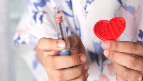 insulin injection and heart