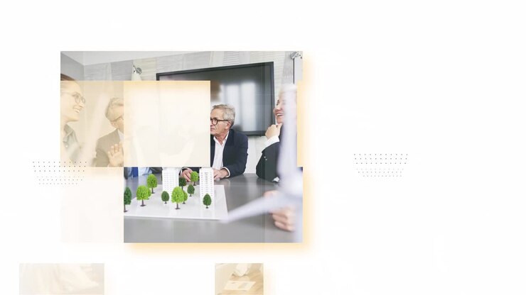 Clean Corporate Timeline Slideshow