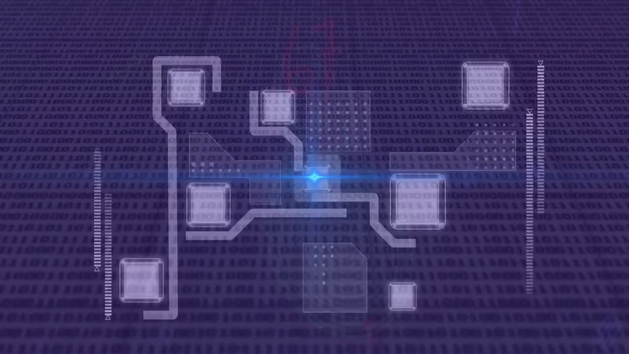 Animation of shapes over data processing