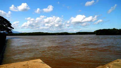 time lapse of the river in krabi