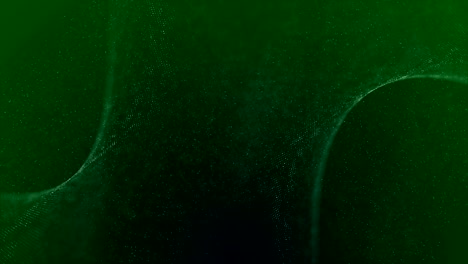 green abstract curves background seamless loop