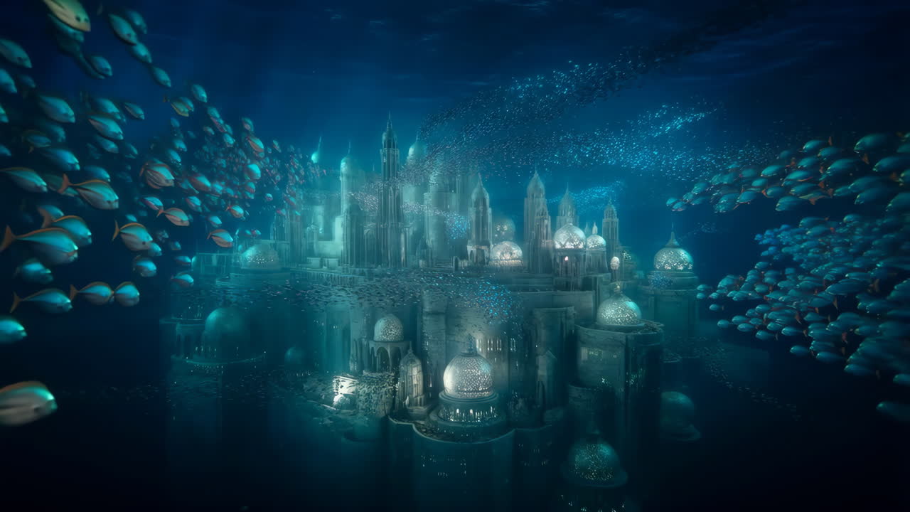 Mystical Underwater City of Atlantis