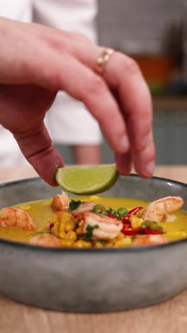 creamy shrimp and corn soup