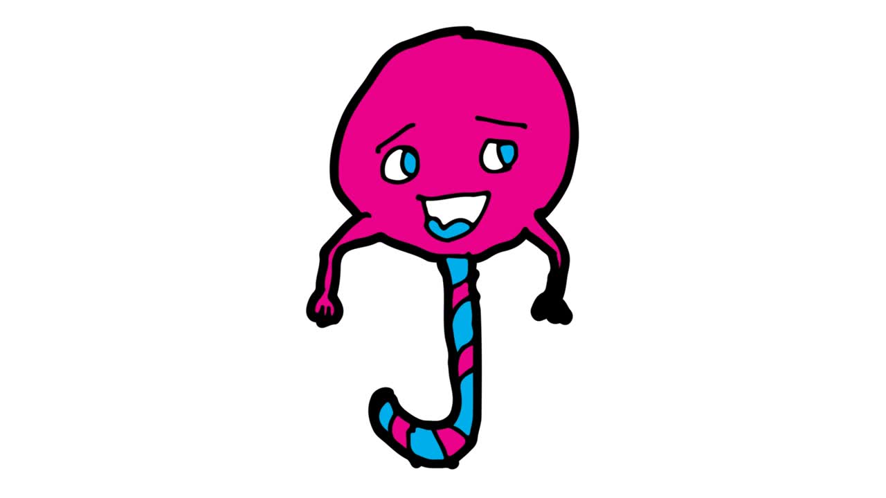 niños dibujando un fondo blanco con el tema de los dulces