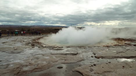 Strokkur-Geyser-Eruption